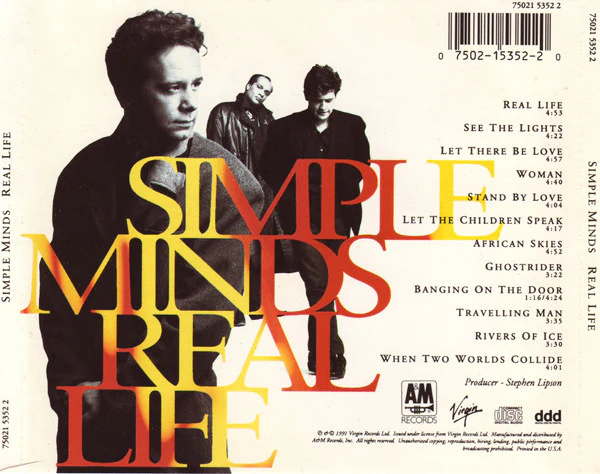 Simple Minds - Real Life (CD, Album) - Image 2