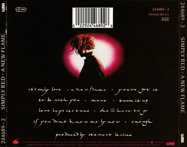 Simply Red - A New Flame (CD, Album) - Image 2