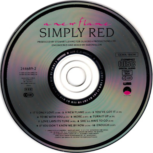 Simply Red - A New Flame (CD, Album) - Image 3
