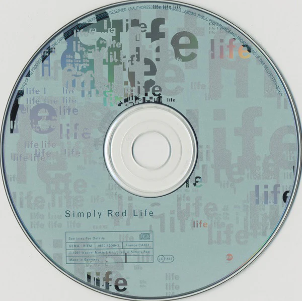 Simply Red - Life (CD, Album) - Image 3
