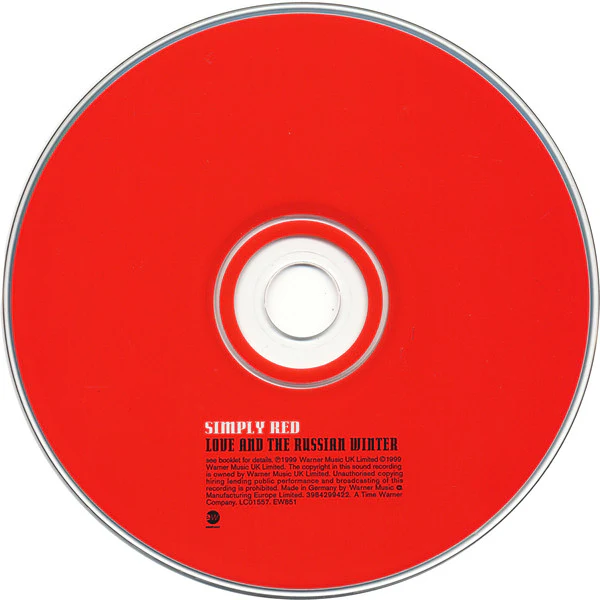 Simply Red - Love And The Russian Winter (CD, Album) - Image 3
