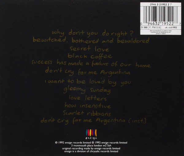 Sinéad O'Connor - Am I Not Your Girl? (CD, Album, RE) - Image 2