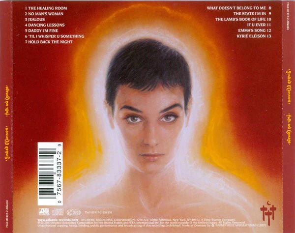 Sinéad O'Connor - Faith And Courage (CD, Album) - Image 2