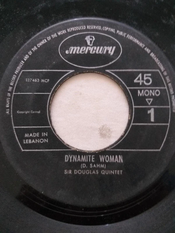 Sir Douglas Quintet - Dynamite Woman (7", Mono)