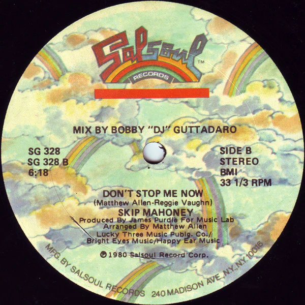 Skip Mahoney - Janice (Don't Be So Blind To Love) (12") - Image 2