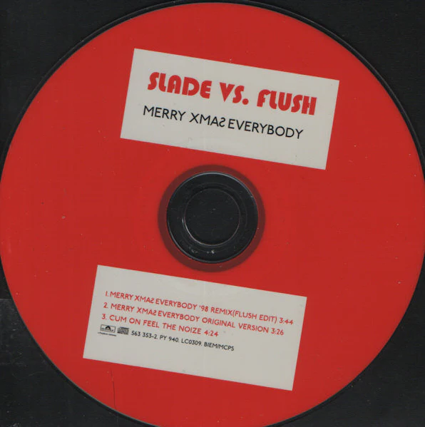 Slade Vs. Flush (8) - Merry Xmaƨ Everybody '98 Remix (CD, Single) - Image 3