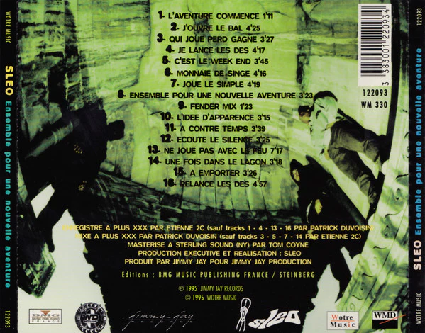 Sléo - Ensemble Pour Une Nouvelle Aventure (CD, Album) - Image 2