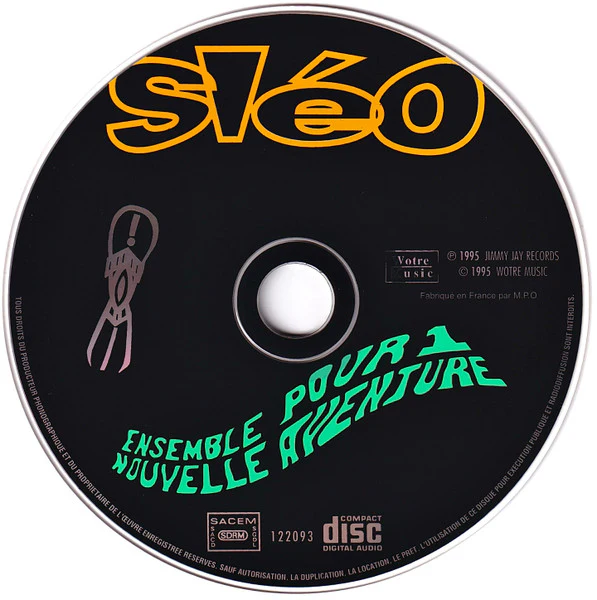 Sléo - Ensemble Pour Une Nouvelle Aventure (CD, Album) - Image 3