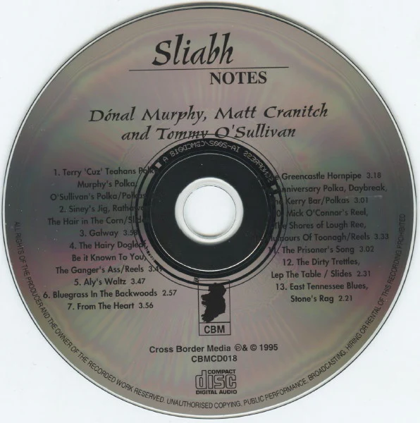 Sliabh Notes - Sliabh Notes (CD, Album) - Image 3