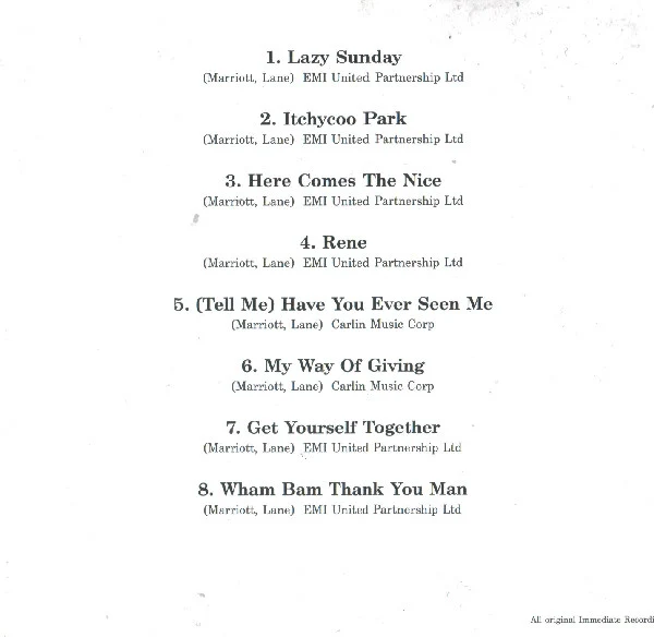 Small Faces - Itchycoo Park (CD, Comp) - Image 5