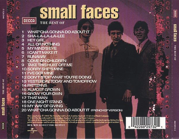 Small Faces - The Best Of (CD, Comp) - Image 2