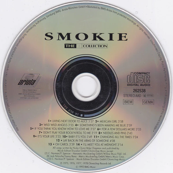 Smokie - The ★ Collection (CD, Comp) - Image 3
