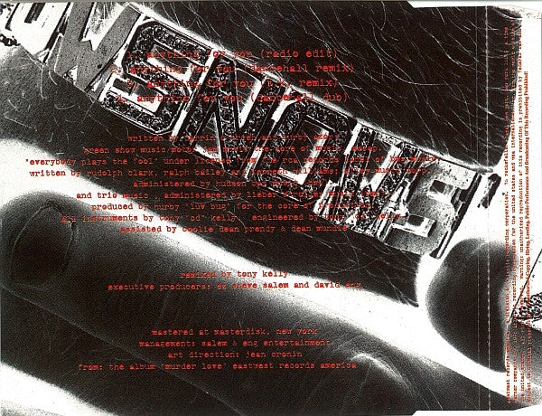 Snow (2) Featuring Nadine Sutherland - Anything For You (CD, Maxi) - Image 2