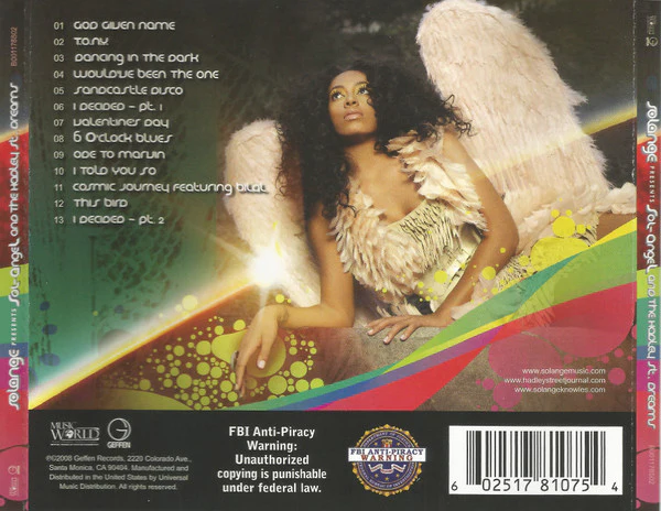 Solange (2) - Sol-Angel And The Hadley St. Dreams (CD, Album) - Image 2