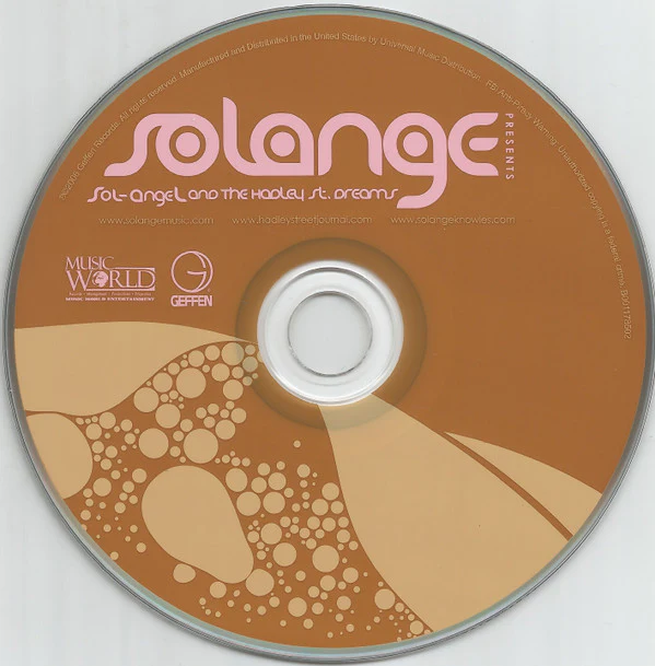 Solange (2) - Sol-Angel And The Hadley St. Dreams (CD, Album) - Image 3
