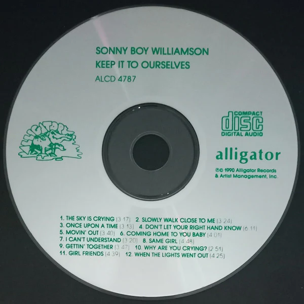 Sonny Boy Williamson - Keep It To Ourselves (CD, Comp) - Image 3