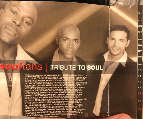 Soultans - Tribute To Soul (CD, Album) - Image 2