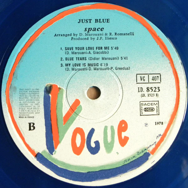 Space - Just Blue (LP, Album, Ltd, Blu) - Image 4