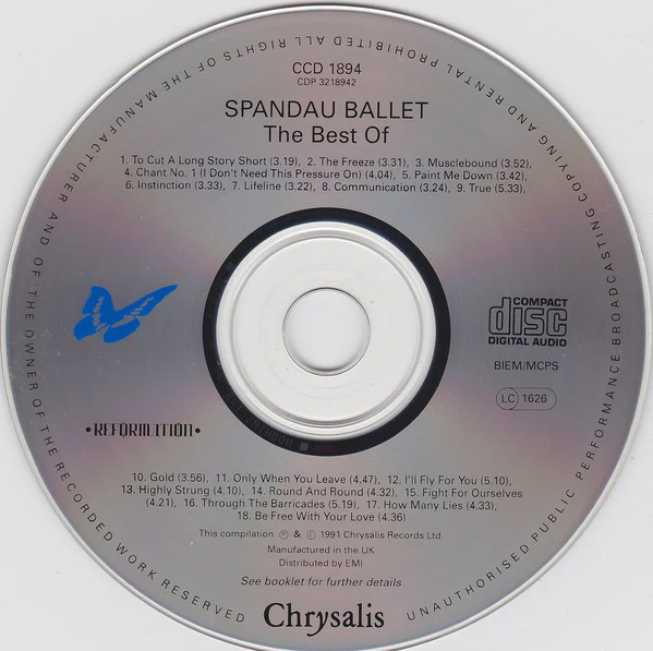 Spandau Ballet - The Best Of Spandau Ballet (CD, Comp) - Image 3