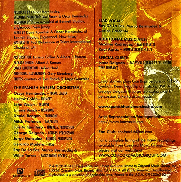 Spanish Harlem Orchestra - Viva La Tradicion (CD, Album) - Image 4