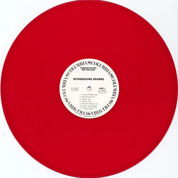 Sparks - Introducing Sparks (LP, Album, Promo, Red) - Image 5