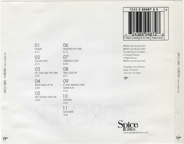 Spice Girls - Forever (CD, Album) - Image 2