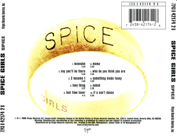 Spice Girls - Spice (CD, Album) - Image 2