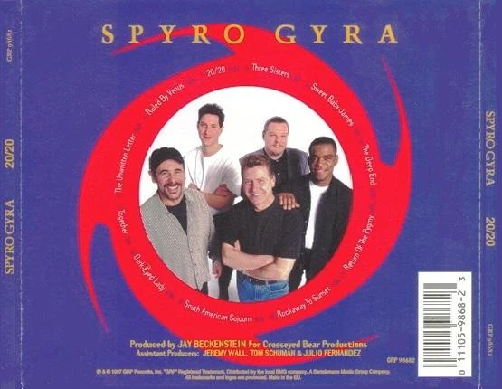 Spyro Gyra - 20/20 (CD, Album, Ltd, Len) - Image 2