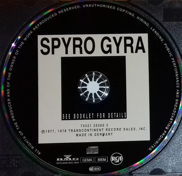 Spyro Gyra - Spyro Gyra (CD, Album, RE) - Image 3