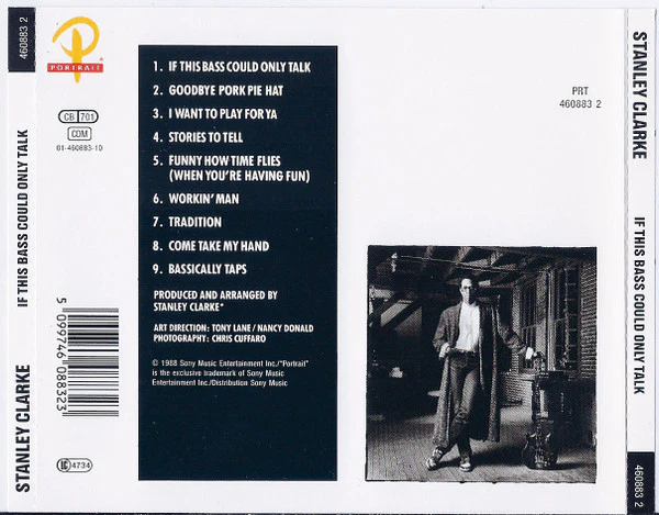 Stanley Clarke - If This Bass Could Only Talk (CD, Album, RE) - Image 2