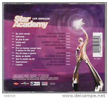 Star Academy - Les Singles (CD, Album) - Image 2