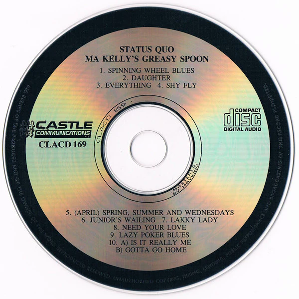 Status Quo - Ma Kelly's Greasy Spoon (CD, Album) - Image 3