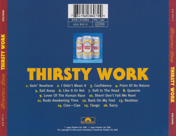 Status Quo - Thirsty Work (CD, Album) - Image 2