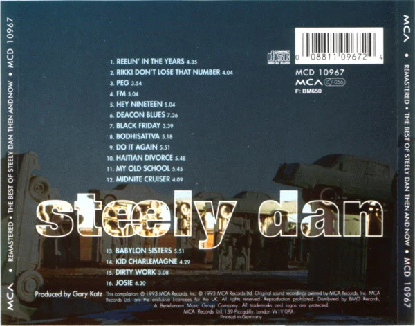 Steely Dan - Remastered • The Best Of Steely Dan (Then And Now) (CD, Comp, RM) - Image 2
