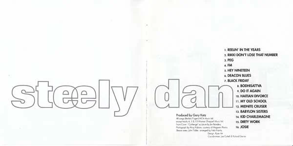 Steely Dan - Remastered • The Best Of Steely Dan (Then And Now) (CD, Comp, RM) - Image 3