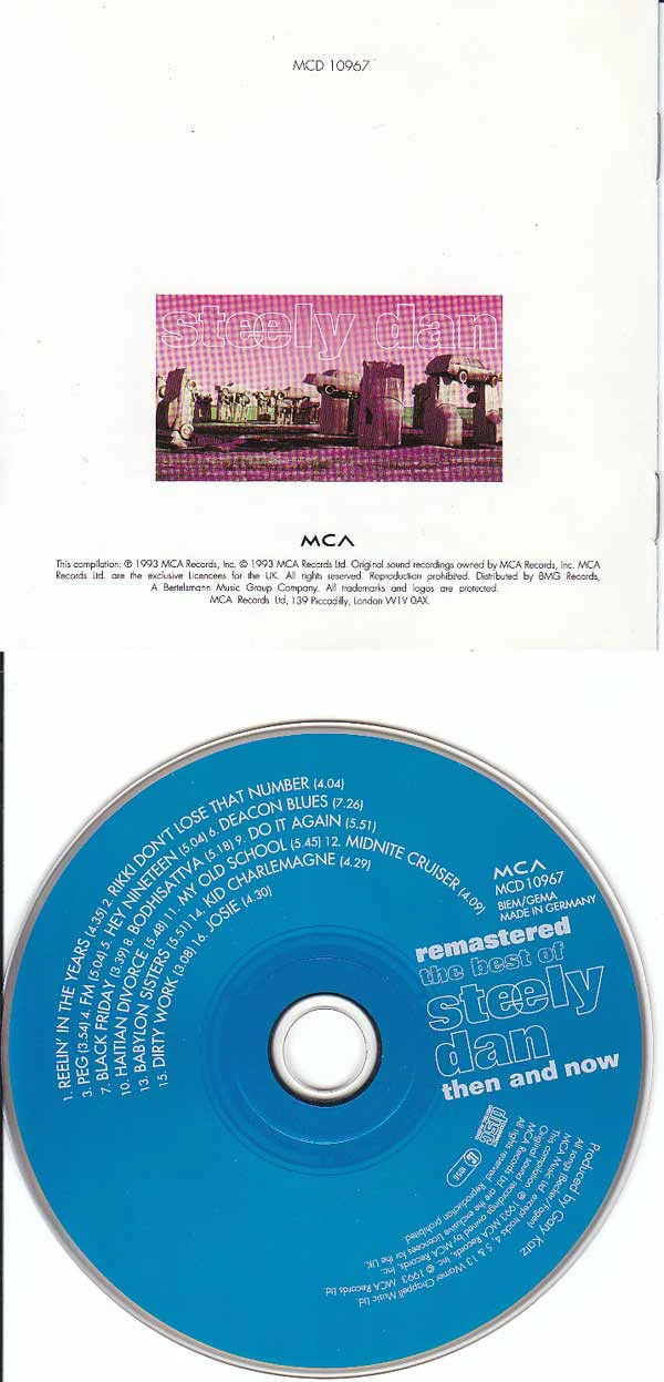 Steely Dan - Remastered • The Best Of Steely Dan (Then And Now) (CD, Comp, RM) - Image 4