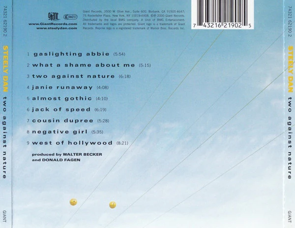Steely Dan - Two Against Nature (CD, Album) - Image 2