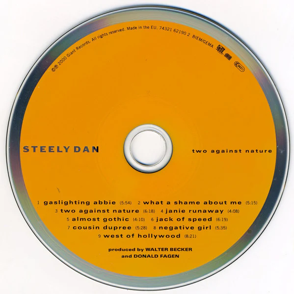 Steely Dan - Two Against Nature (CD, Album) - Image 3