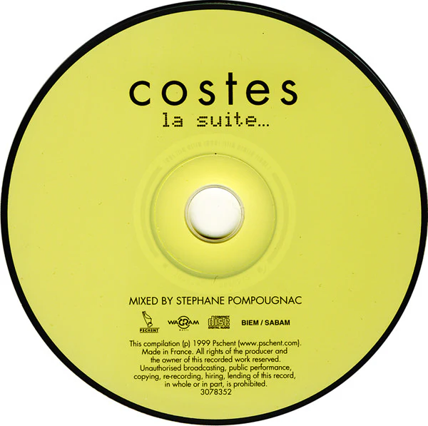 Stephane Pompougnac* - Costes La Suite (CD, Comp, Mixed, RE) - Image 3