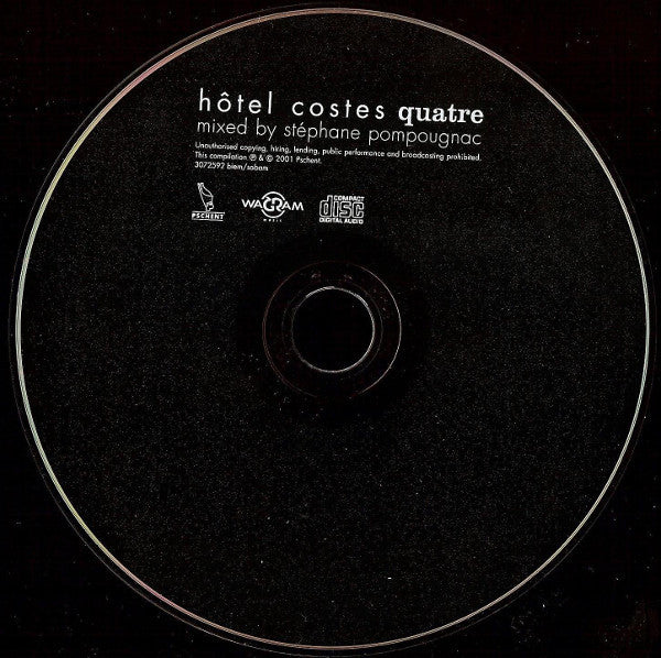 Stéphane Pompougnac - Hôtel Costes Quatre (CD, Comp, Mixed) - Image 3