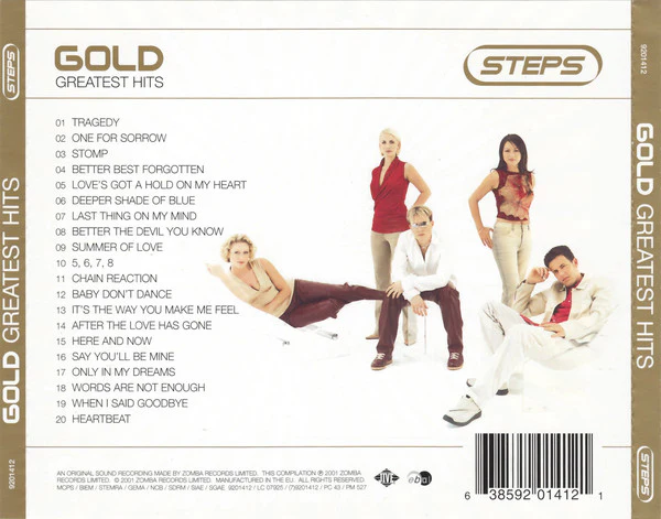 Steps - Gold - Greatest Hits (CD, Comp) - Image 4