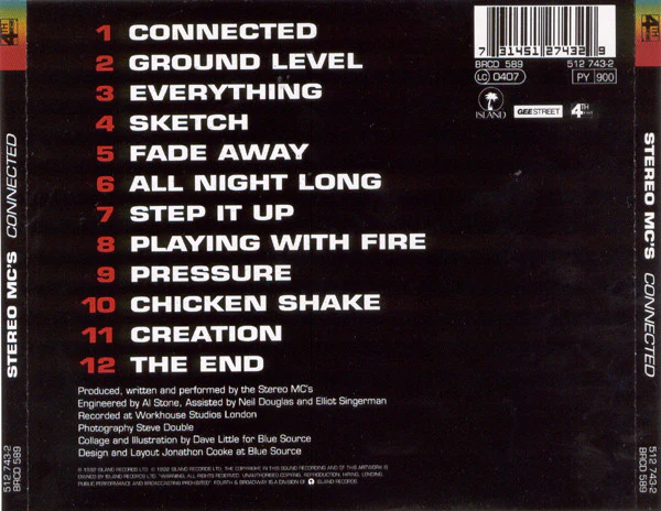 Stereo MC's - Connected (CD, Album) - Image 2
