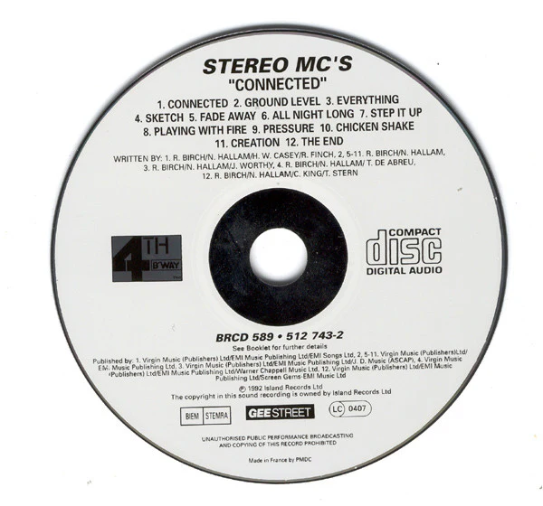 Stereo MC's - Connected (CD, Album) - Image 3