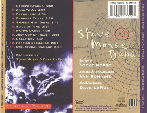 Steve Morse Band - Structural Damage (CD, Album) - Image 2