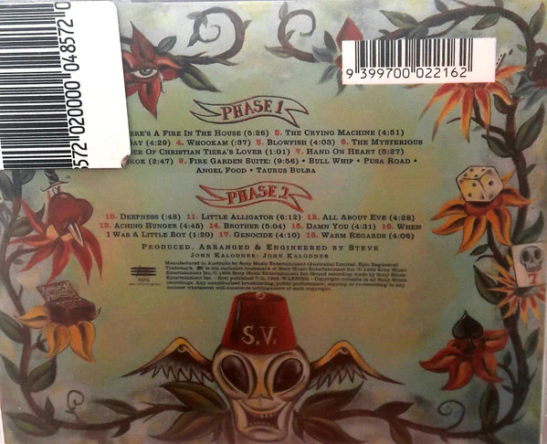 Steve Vai - Fire Garden (CD, Album) - Image 2