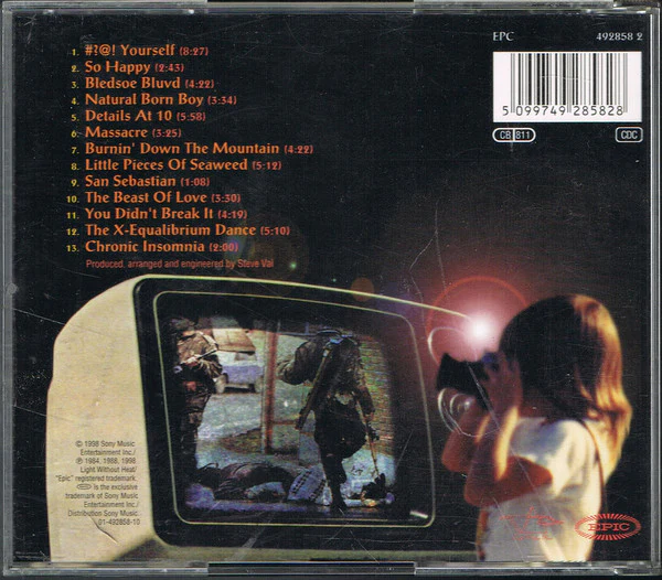 Steve Vai - Flex-Able Leftovers (CD, Album, RE) - Image 3
