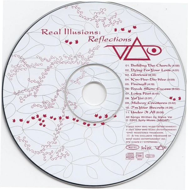 Steve Vai - Real Illusions: Reflections (CD, Album) - Image 3