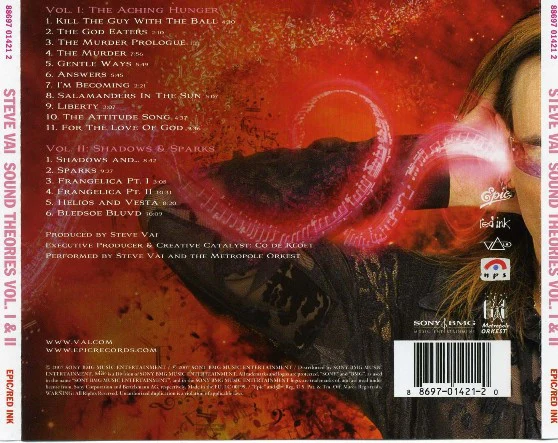 Steve Vai - Sound Theories Vol. I & II (2xCD, Album) - Image 3
