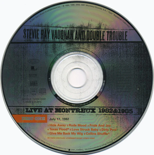 Stevie Ray Vaughan And Double Trouble* - Live At Montreux 1982 & 1985 (2xCD, Album) - Image 3