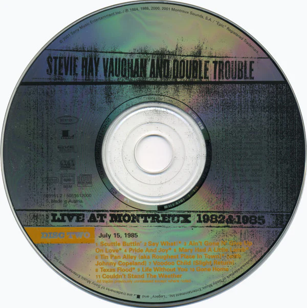 Stevie Ray Vaughan And Double Trouble* - Live At Montreux 1982 & 1985 (2xCD, Album) - Image 5